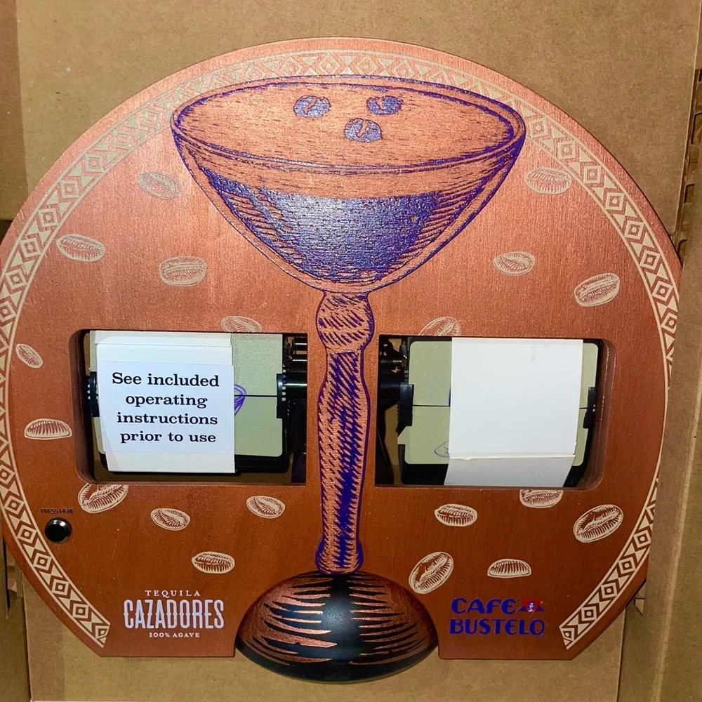 CAZADORES x Café Bustelo Limited Edition Café O'Clock Coffee Lovers Clock